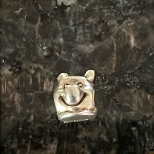 Retired Authentic Pandora Disney Winnie The Pooh Charm Teddy Bear 925 ALE